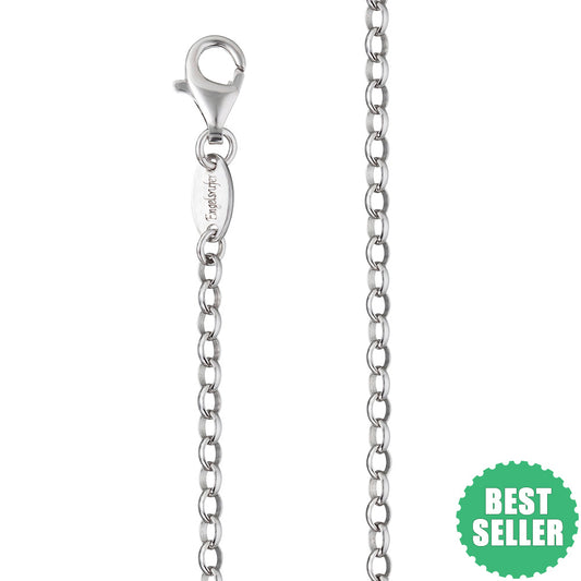 ENGELSRUFER SILVER 2.85MM ANCHOR CHAIN