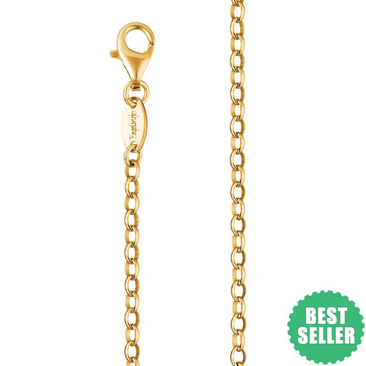 ENGELSRUFER GOLD 2.85MM ANCHOR CHAIN