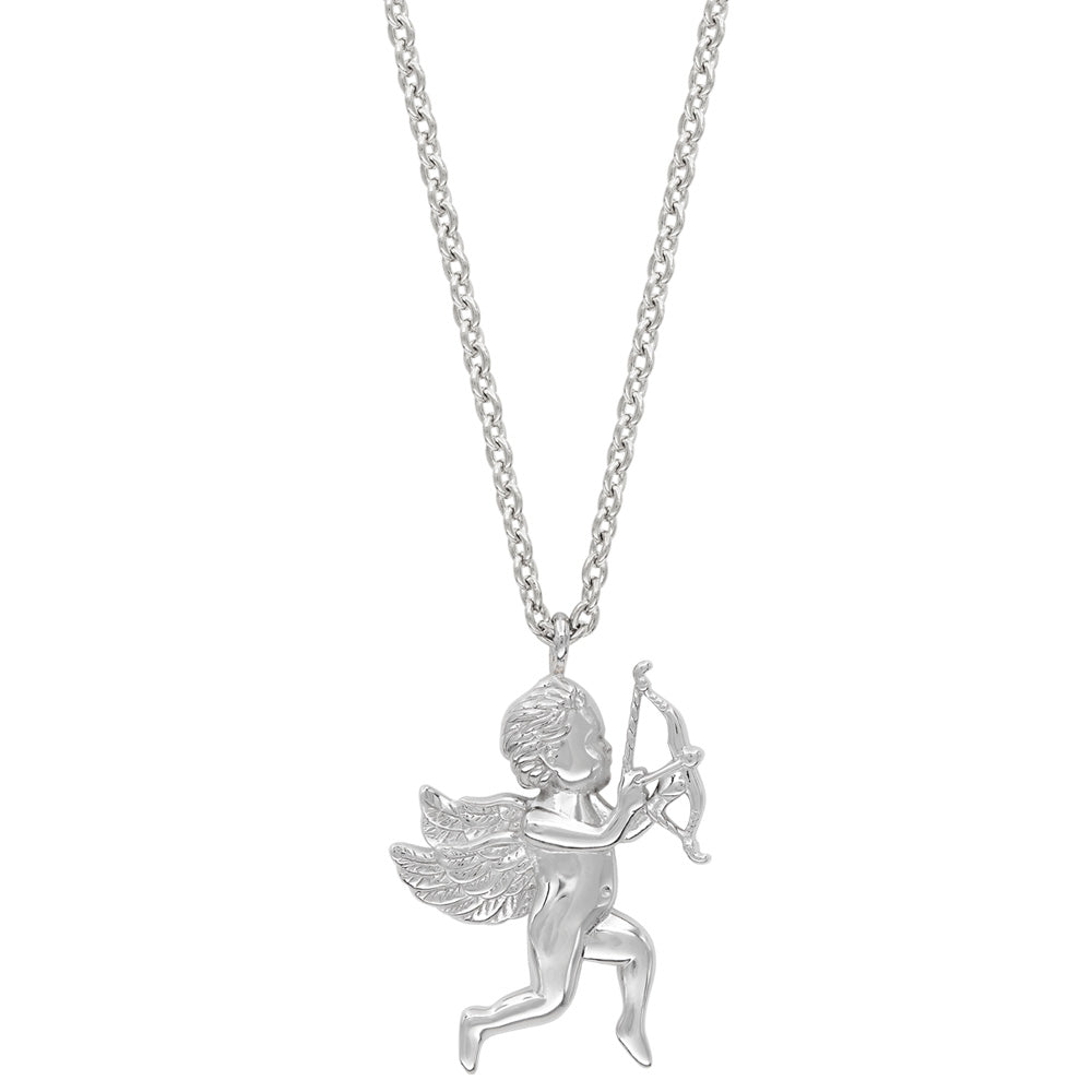ENGELSRUFER SILVER CUPID NECKLACE
