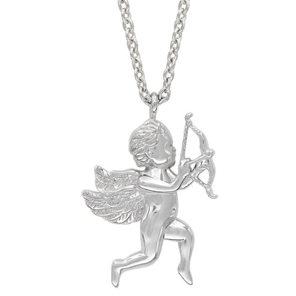 ENGELSRUFER SILVER CUPID NECKLACE