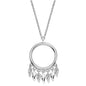 ENGELSRUFER FLYING WINGS CZ SILVER NECKLACE