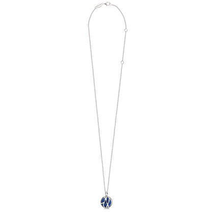 ENGELSRUFER SILVER LAPIS LAZULI POWERFUL STONE PARADISE NECKLACE