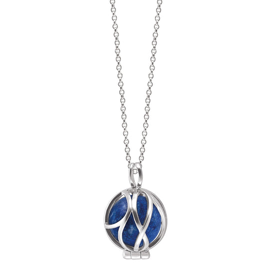 ENGELSRUFER SILVER LAPIS LAZULI POWERFUL STONE PARADISE NECKLACE