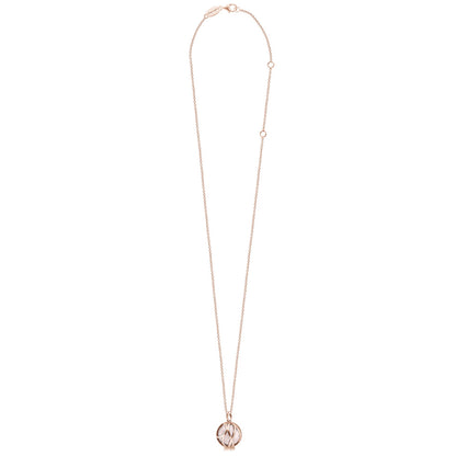 ENGELSRUFER ROSE GOLD ROSE QUARTZ POWERFUL STONE PARADISE NECKLACE