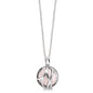 ENGELSRUFER SILVER ROSE QUARTZ POWERFUL STONE PARADISE NECKLACE