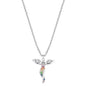 ENGELSRUFER LITTLE ANGEL SILVER RAINBOW NECKLACE