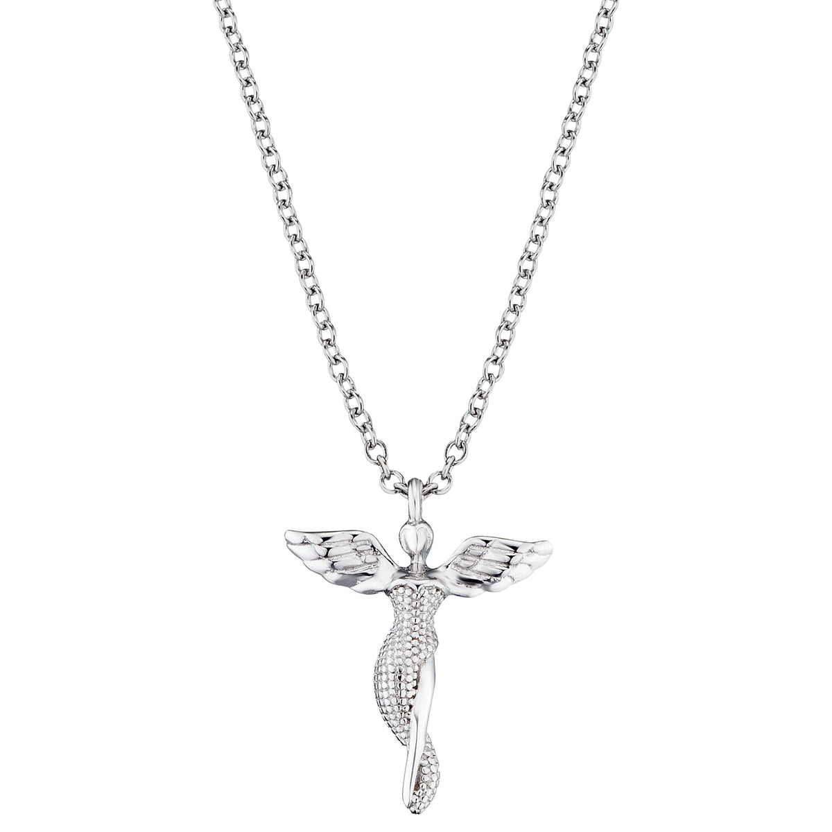 ENGELSRUFER SILVER LITTLE ANGEL NECKLACE