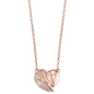 ENGELSRUFER ROSE GOLD LITTLE HEARTWING NECKLACE