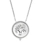 ENGELSRUFER SILVER TREE OF LIFE MOTHER OF PEARL NECKLACE