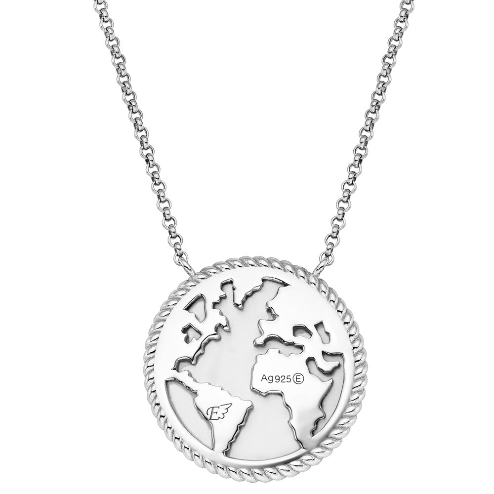 ENGELSRUFER WIND ROSE MOTHER OF PEARL NECKLACE