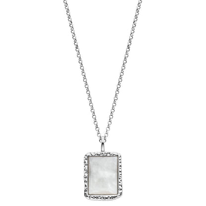 ENGELSRUFER SILVER PURE MOONSTONE NECKLACE