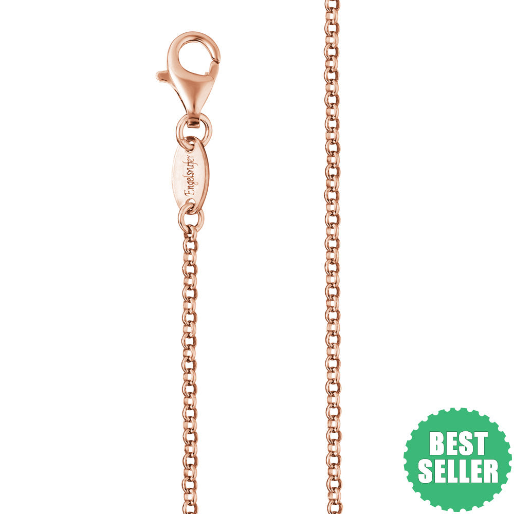 ENGELSRUFER ROSE GOLD 2.1MM PEA CHAIN