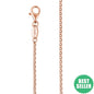 ENGELSRUFER ROSE GOLD 2.1MM PEA CHAIN