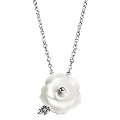 ENGELSRUFER ROSE MOTHER OF PEARL NECKLACE