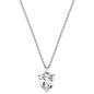 ENGELSRUFER SILVER HEART SOLITAIRE CZ NECKLACE