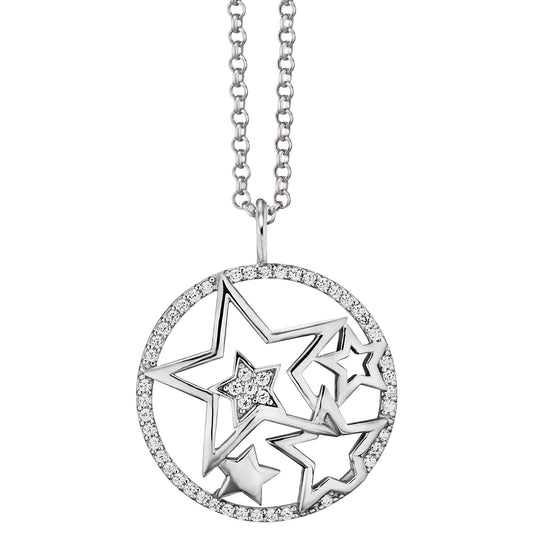 ENGELSRUFER SILVER STARS NECKLACE
