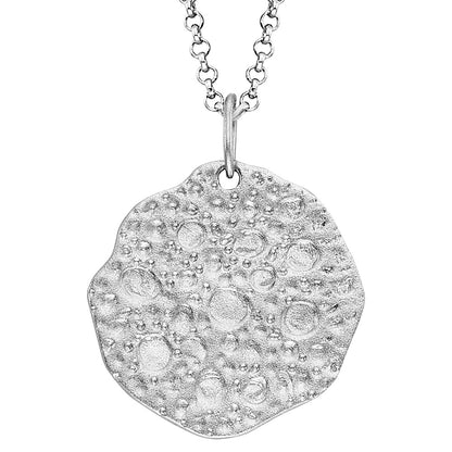 ENGELSRUFER SILVER SUN MOON & STARS COIN NECKLACE