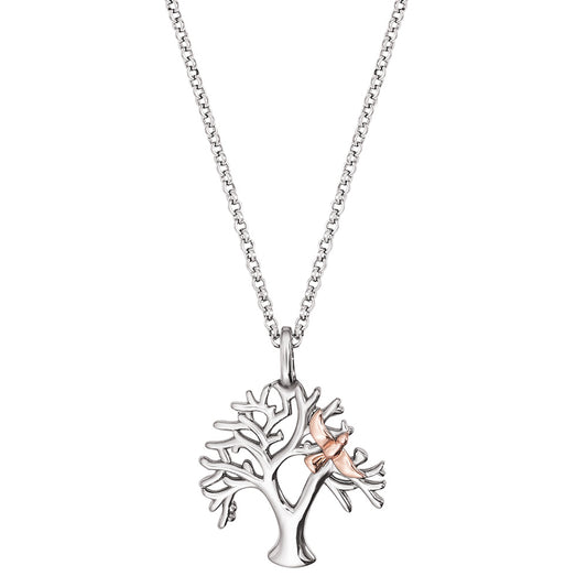 ENGELSRUFER SILVER OPEN TREE OF LIFE NECKLACE