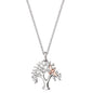 ENGELSRUFER SILVER OPEN TREE OF LIFE NECKLACE