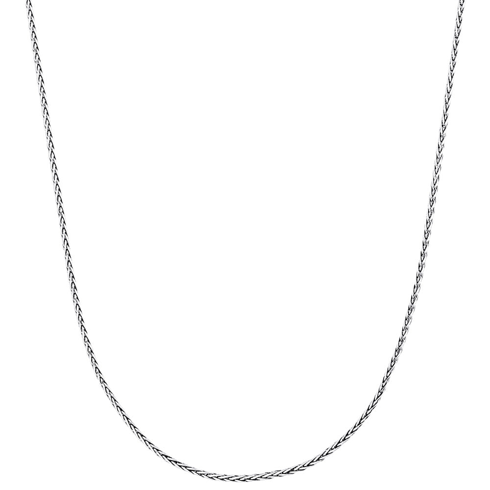 ENGELSRUFER SILVER 1.2MM WHEAT CHAIN