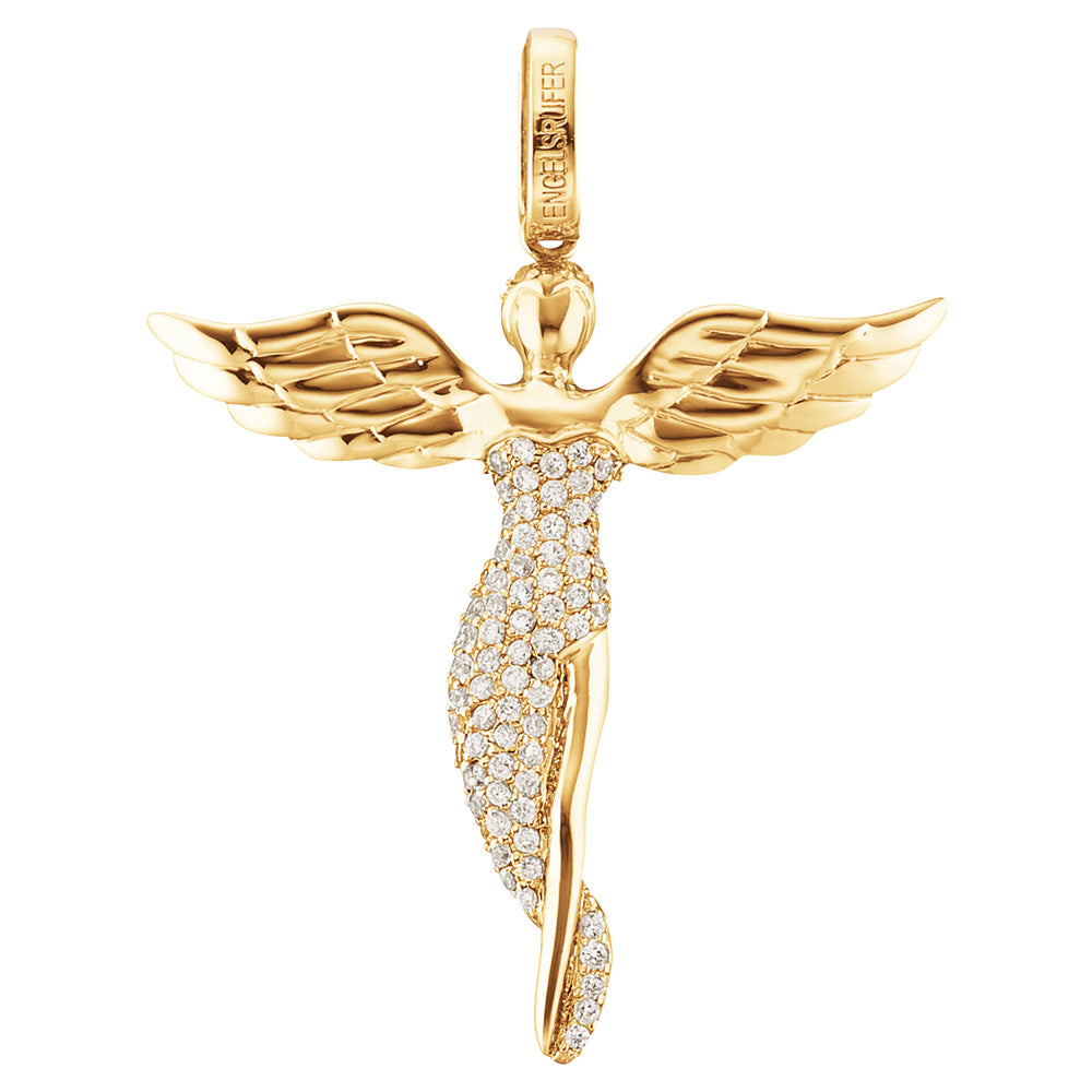 ENGELSRUFER GOLD ANGEL PENDANT