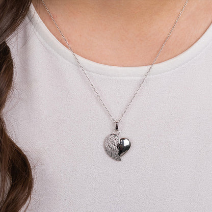 ENGELSRUFER SILVER HEARTWING PENDANT