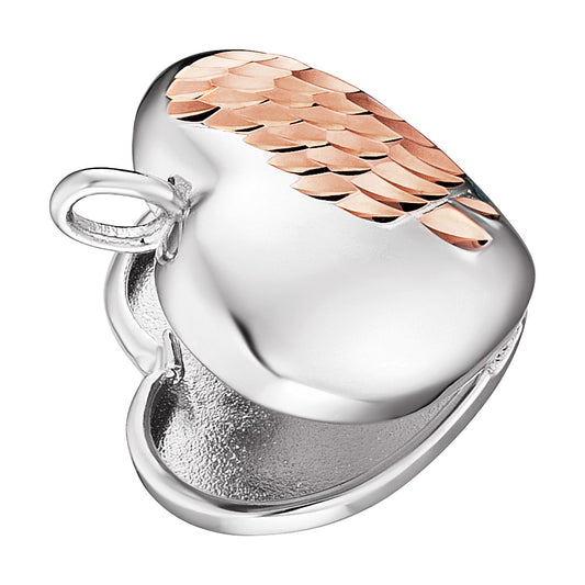 ENGELSRUFER SILVER DARLING HEART LOCKET PENDANT