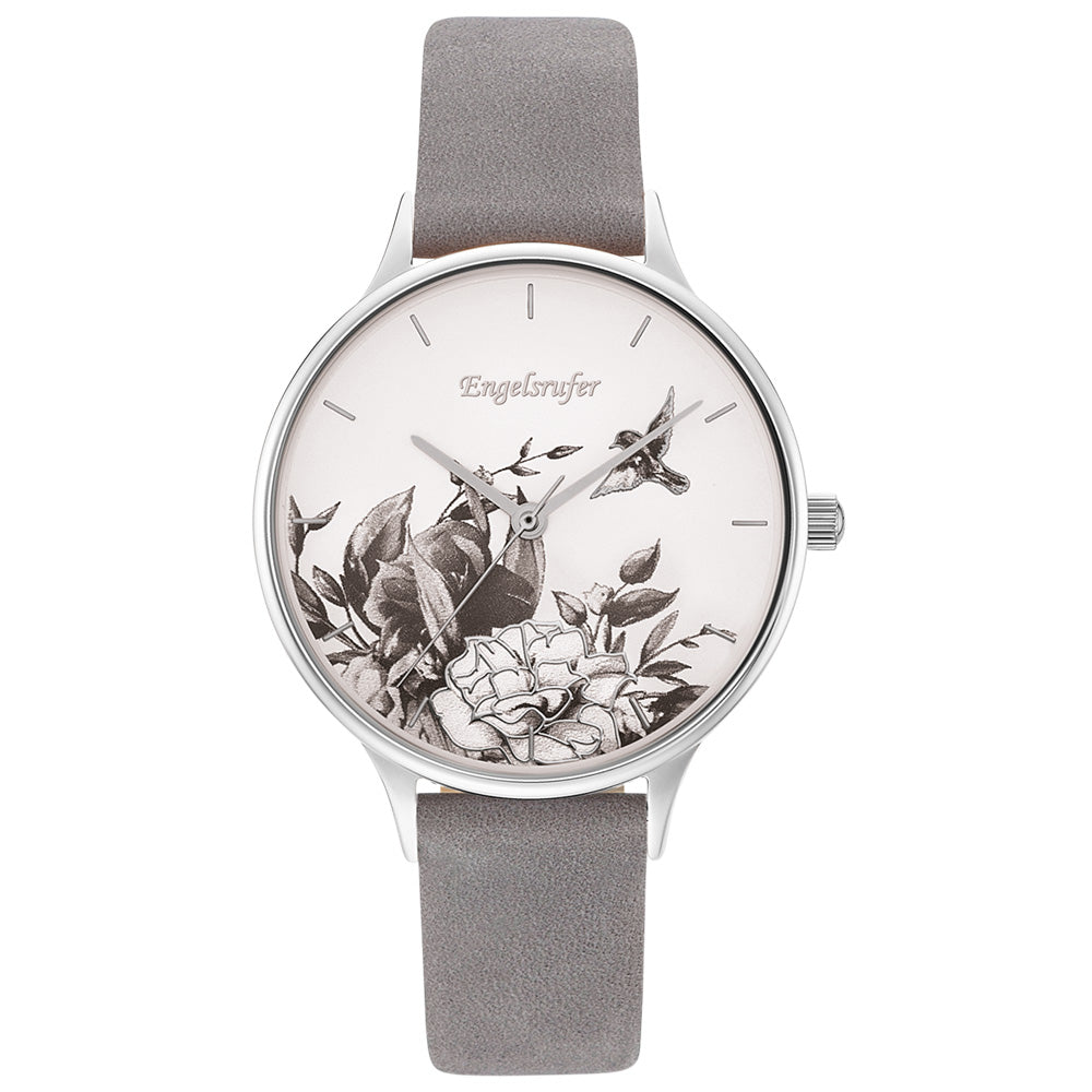 ENGELSRUFER ROMANTIC GARDEN SILVER GREY WATCH