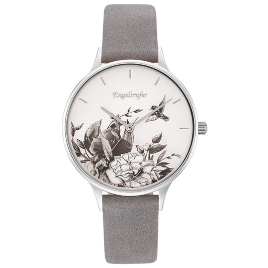 ENGELSRUFER ROMANTIC GARDEN SILVER GREY WATCH
