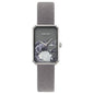 ENGELSRUFER ROMANTIC GARDEN SILVER OBLONG GREY WATCH