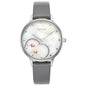 ENGELSRUFER HAPPY HEARTS SILVER GREY WATCH