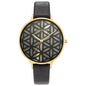 ENGELSRUFER FLOWER OF LIFE GOLD BLACK WATCH