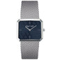 ENGELSRUFER SILVER FLOWER OF LIFE NIGHT BLUE LIMITED EDITION WATCH