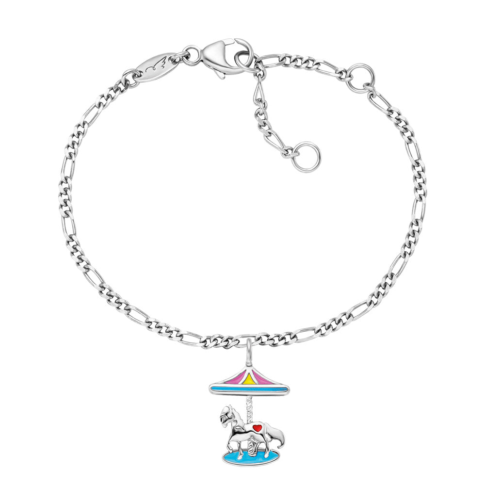 HERZENGEL CAROUSEL HORSE ENAMEL BRACELET