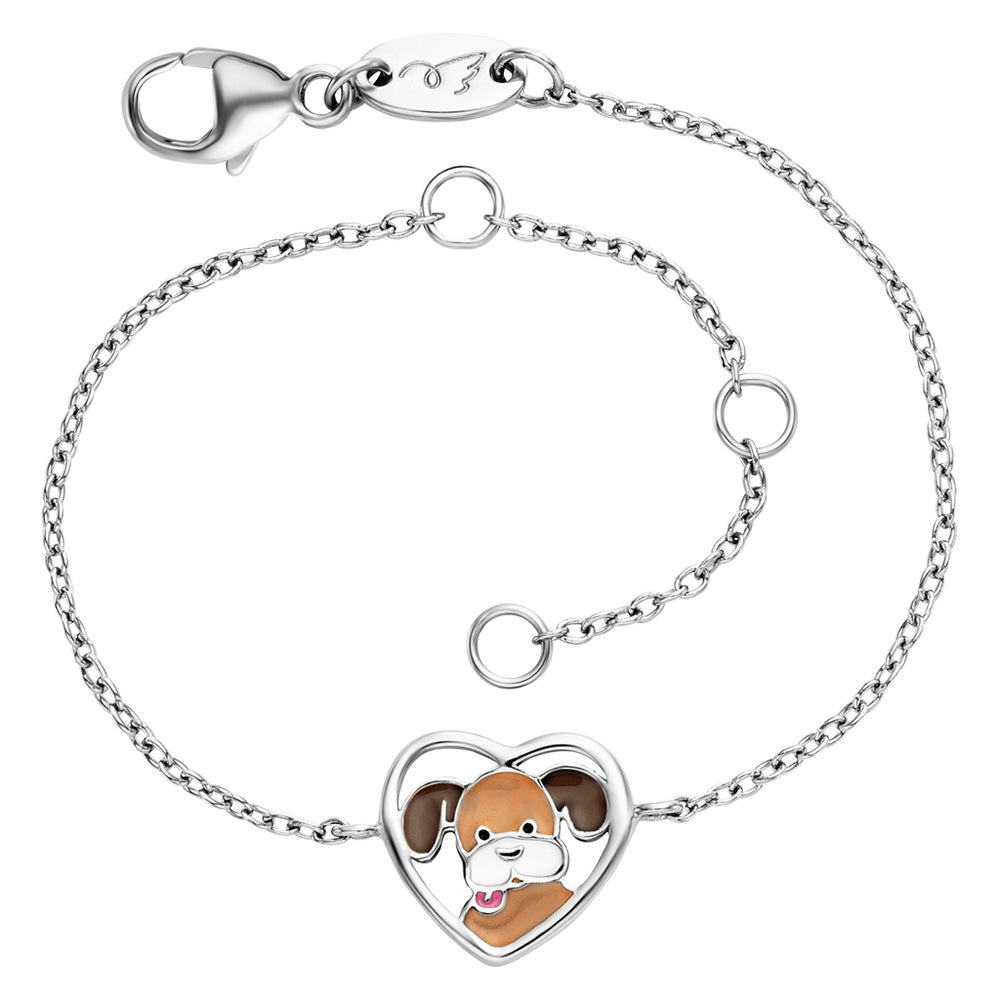 HERZENGEL DOG HEART CHILDREN'S BRACELET