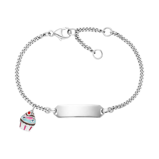 HERZENGEL MUFFIN ENAMEL ID BRACELET