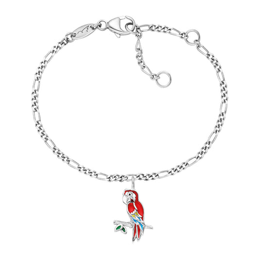 HERZENGEL PARROT ENAMEL BRACELET