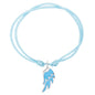 HERZENGEL SILVER ANGEL WING ADJUSTABLE CORD BRACELET