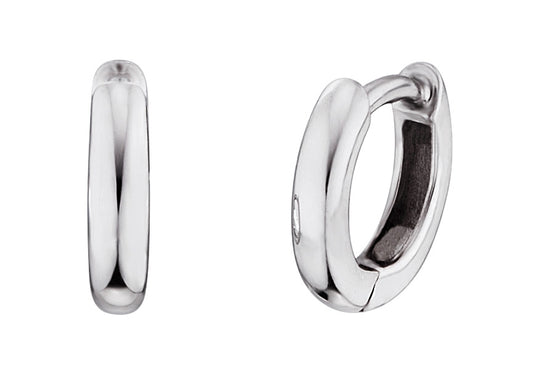 HERZENGEL 10MM HOOP EARRINGS