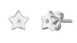 HERZENGEL STAR CZ EARRINGS