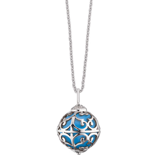 HERZENGEL TURQUOISE BLUE ANGEL CALLER NECKLACE