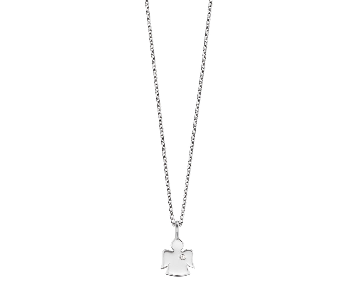 HERZENGEL ANGEL CZ NECKLACE