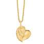 HERZENGEL GOLD ANGEL HEARTWING NECKLACE