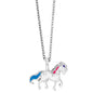 HERZENGEL HORSE ENAMEL NECKLACE