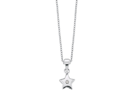 HERZENGEL HEART CZ NECKLACE