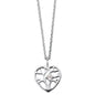 HERZENGEL TREE OF LIFE HEART CZ CHILDREN'S NECKLACE