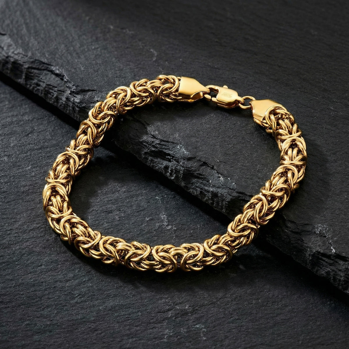 SAVE BRAVE DEAN GOLD STAINLESS STEEL BRACELET