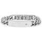 SAVE BRAVE FLORIAN CZ ID STAINLESS STEEL BRACELET