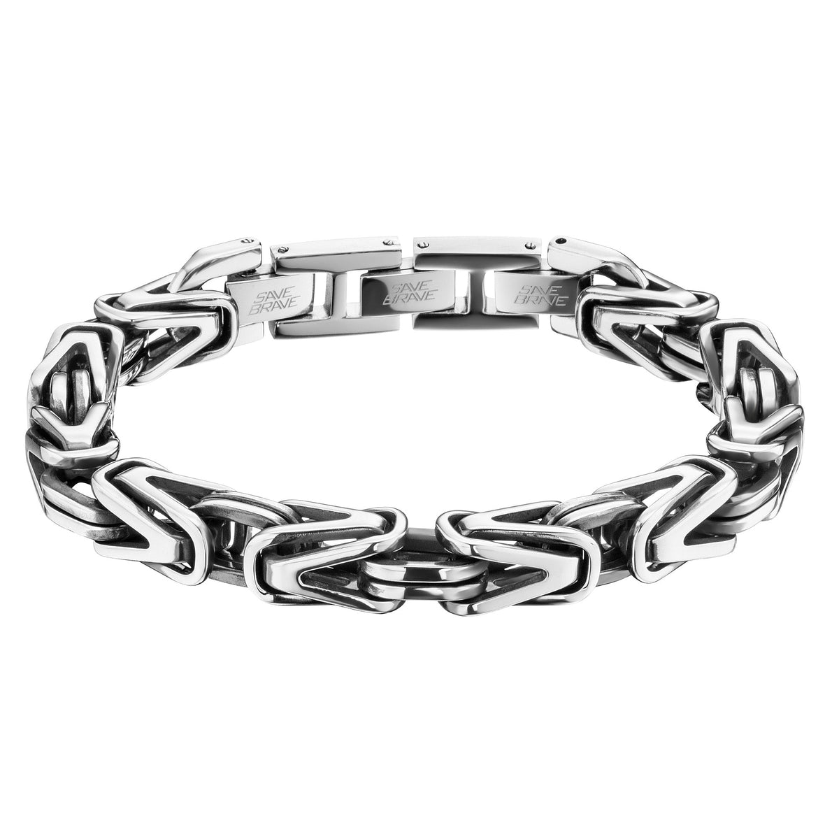 SAVE BRAVE KING BYZANTINE 6MM CHAIN BRACELET