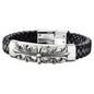 SAVE BRAVE PARIS CROSS BRACELET